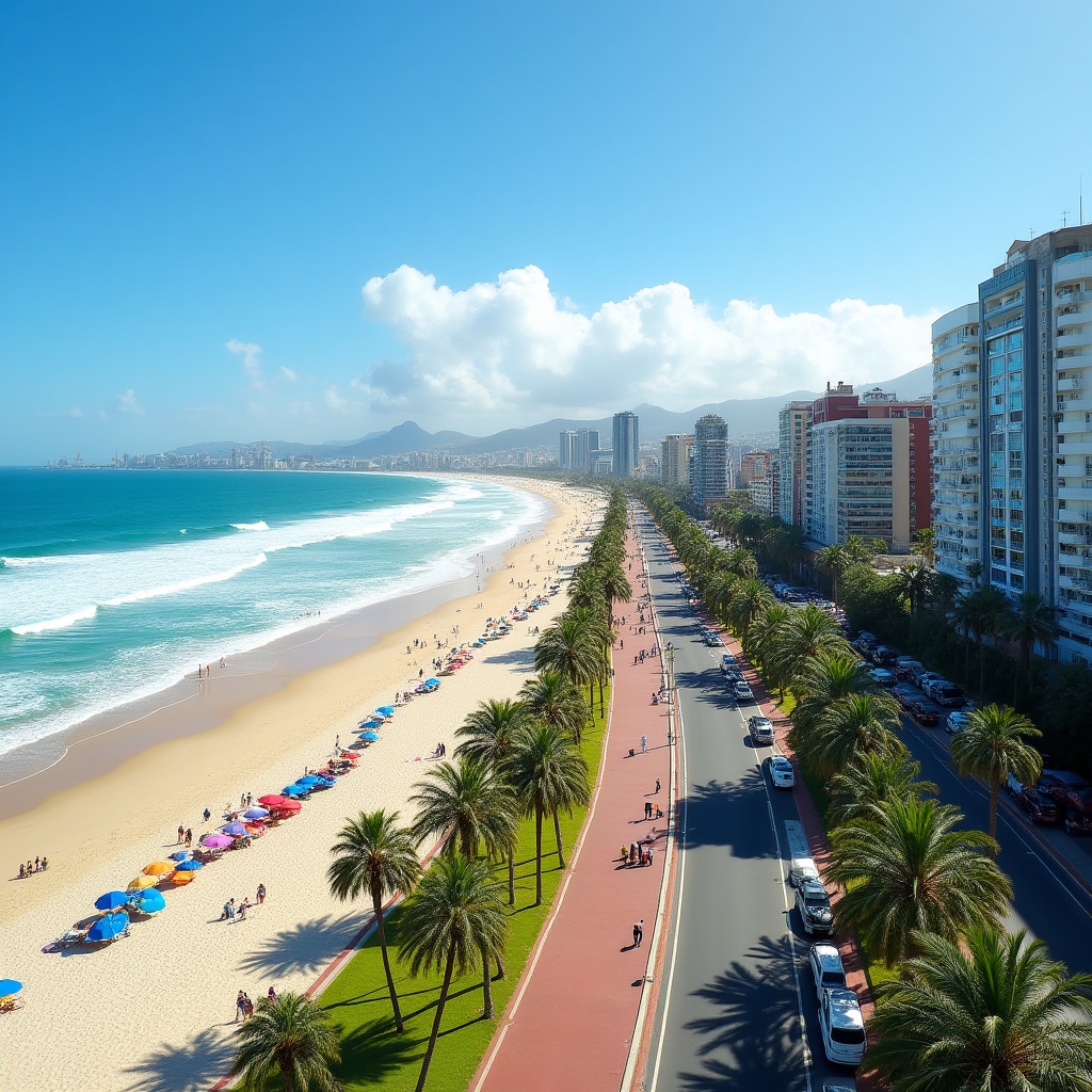 I-promenade yasogwini laseThekwini nendawo yetheku ebonisa izindawo zokuvuselelwa kwedolobha, ukuthuthukiswa kwezohwebo okuxubile, nemizila yokuhlala evela esogu esiya ngaphakathi